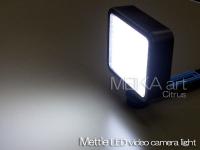 撮影用LEDライト光量調節カメラ 　照明120灯単3乾電池　撮影キット【送料無料】led-vl120