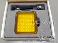 撮影用LEDライト光量調節カメラ 　照明120灯単3乾電池　撮影キット【送料無料】led-vl120