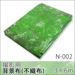 撮影用背景紙(不織布)　グリーン系ムラ　3×6m　　　　n-002
